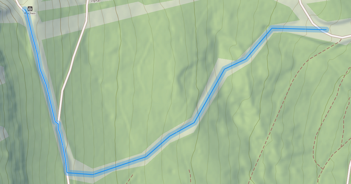 Map preview of Vieux chalet