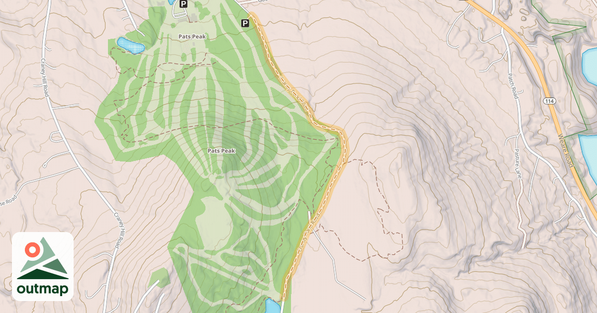 Map of Craney Pond Road