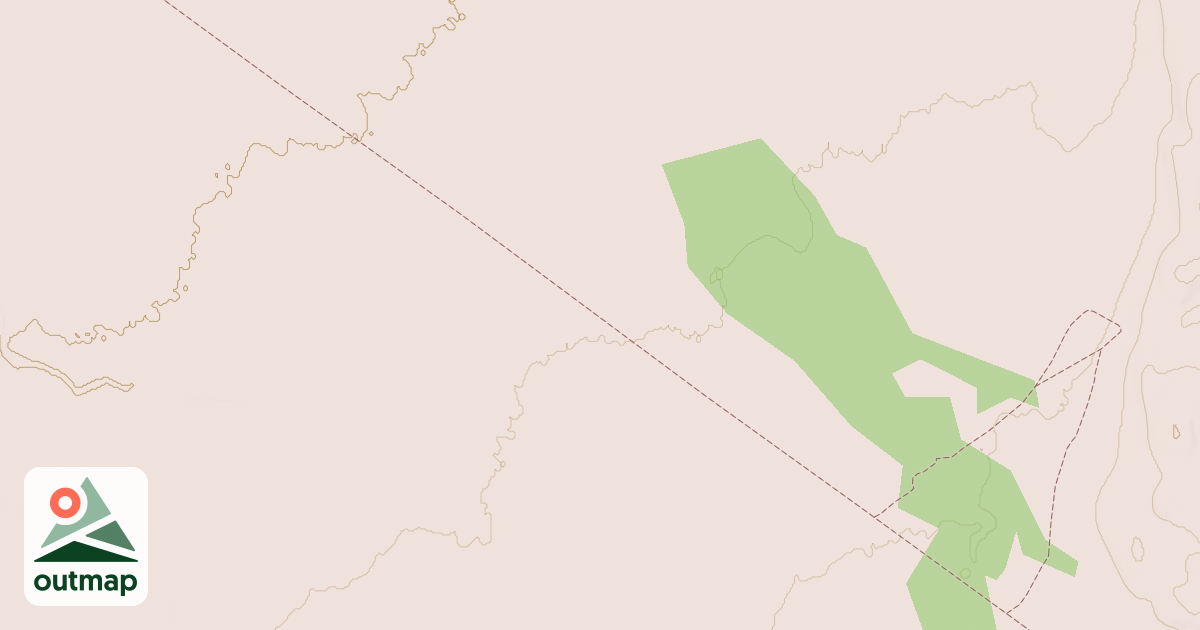 Map of Willow to Nome Winter Trail