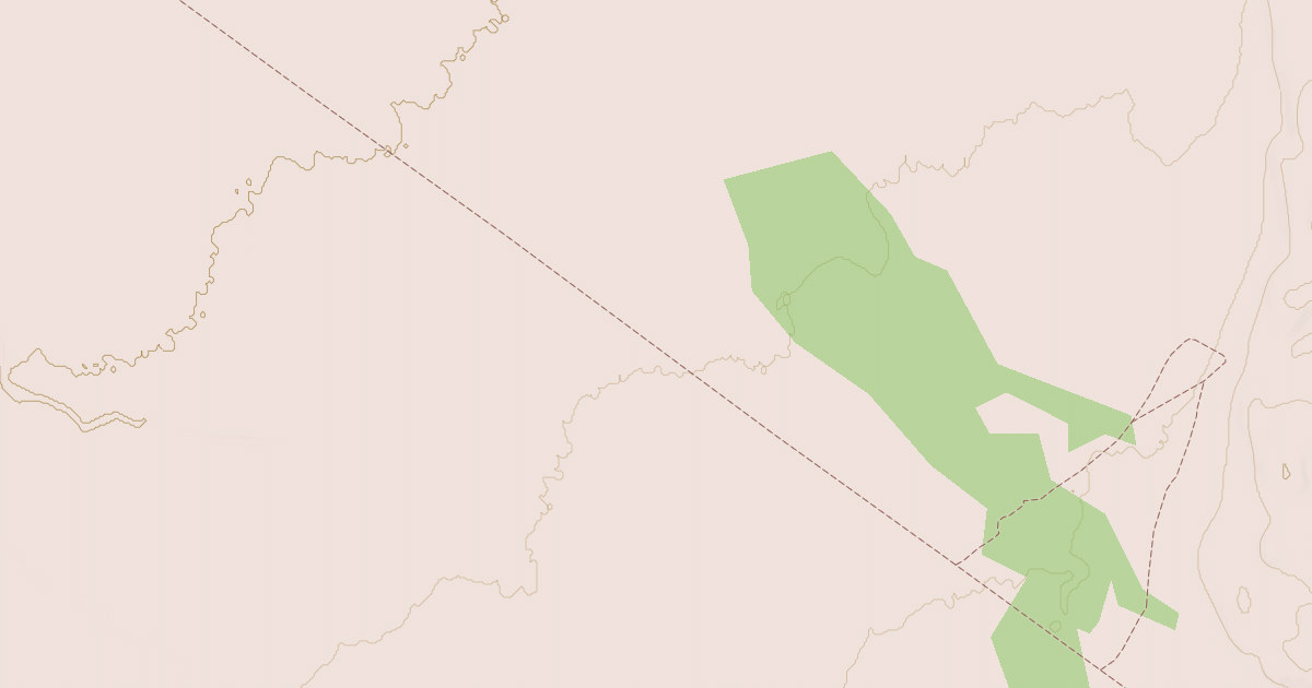 Map preview of Willow to Nome Winter Trail
