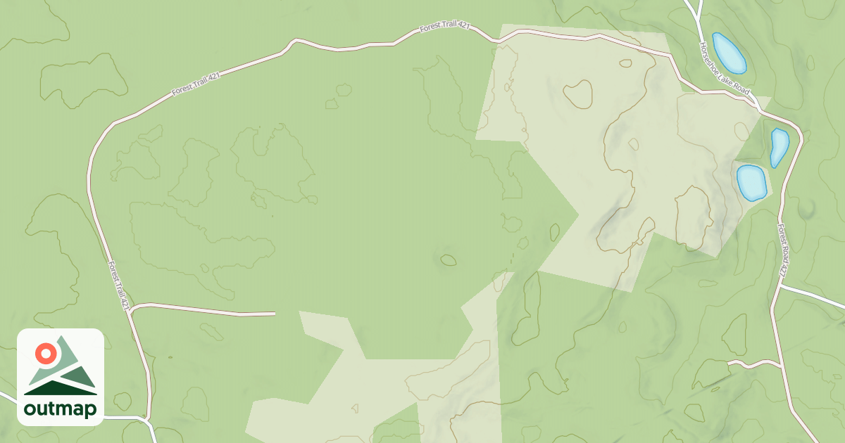 Map of FR 421