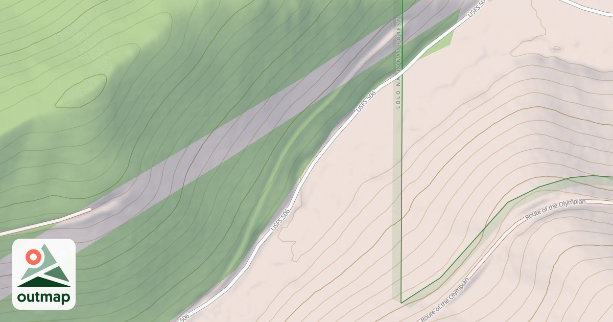 Map of RAINY BPA SPUR 3
