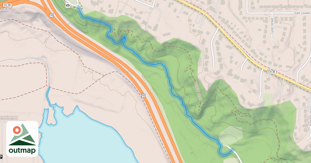 Map of Overlook Trail