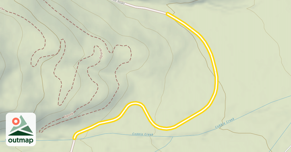 Map of Tintic Road
