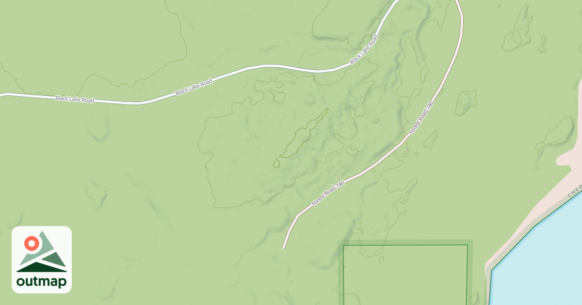 Map of FR 740