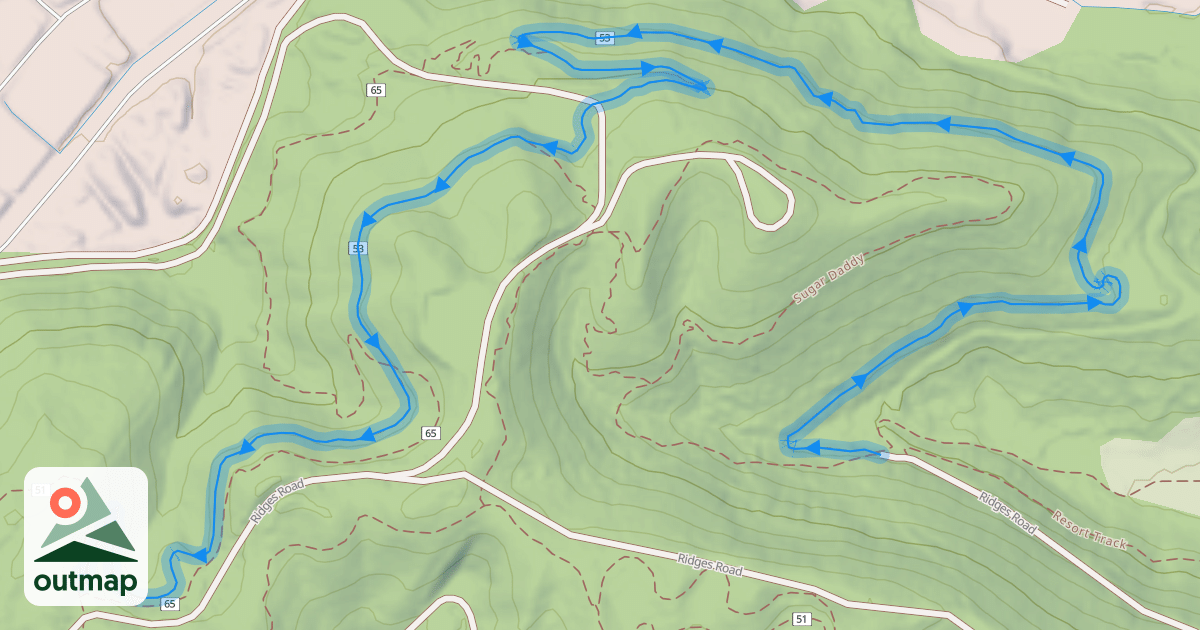 Map of Steamfields Resort