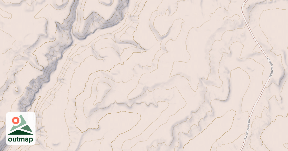 Map of HOLIDAY MESA