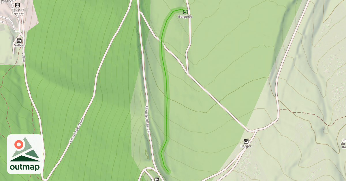 Map of La Forêt