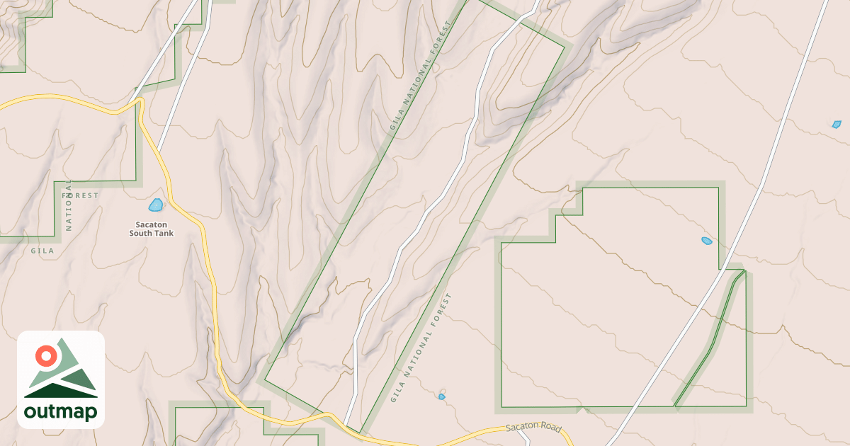 Map of 4098