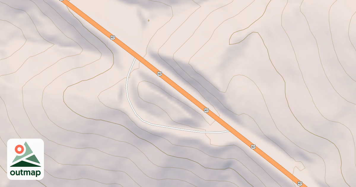 Map of HARRISON CR PG