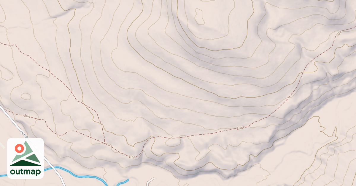Map of Fairview Creek