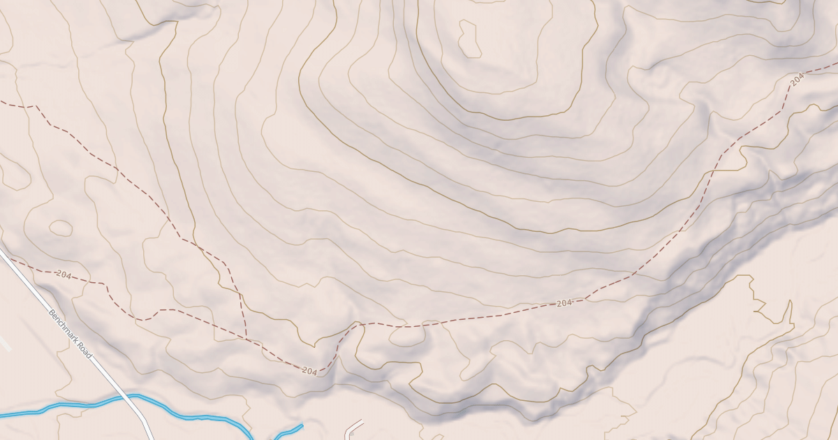 Map preview of Fairview Creek