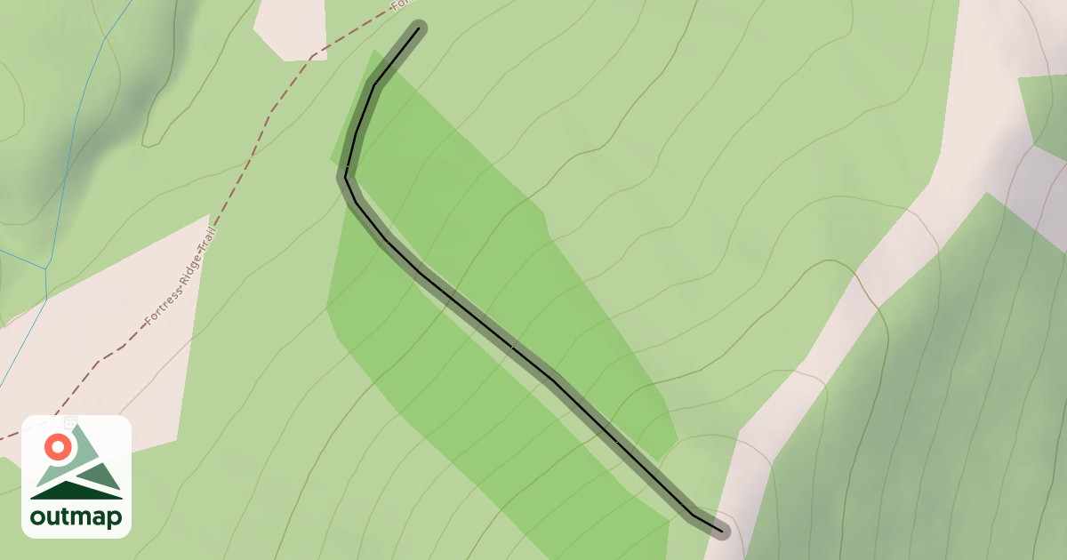 Map of Backside Glades