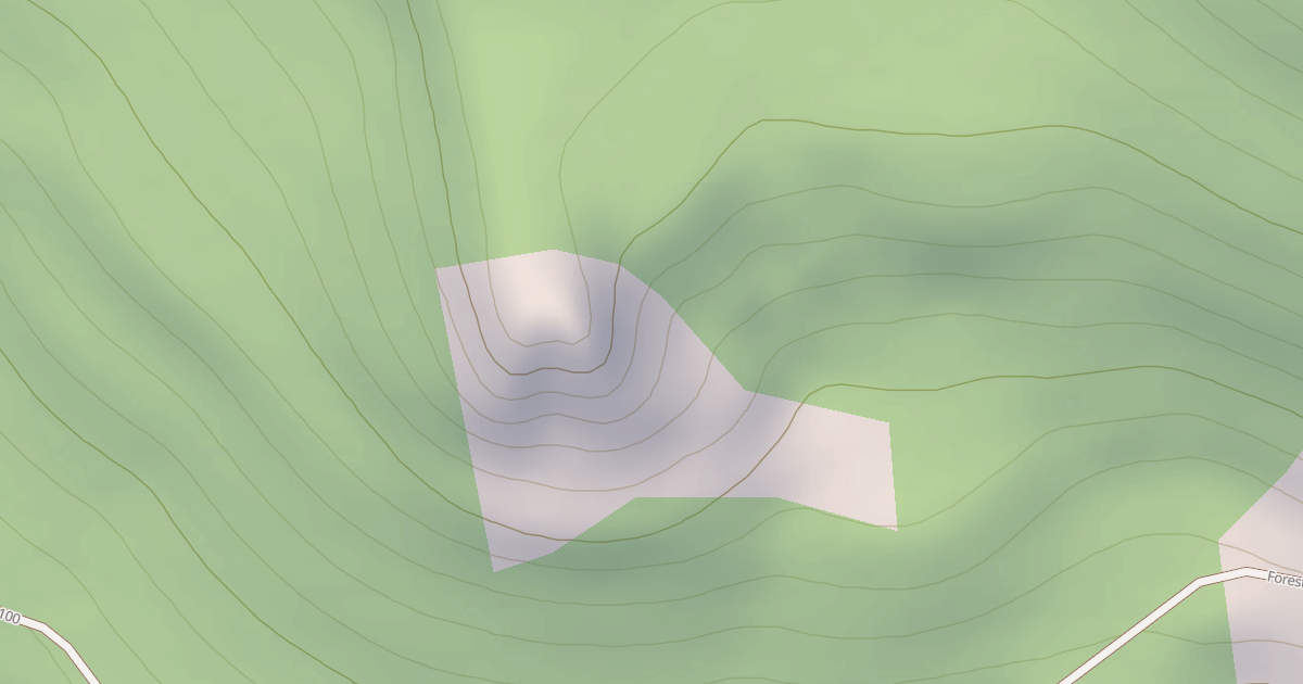 Map preview of BLUFF THIN T.S.