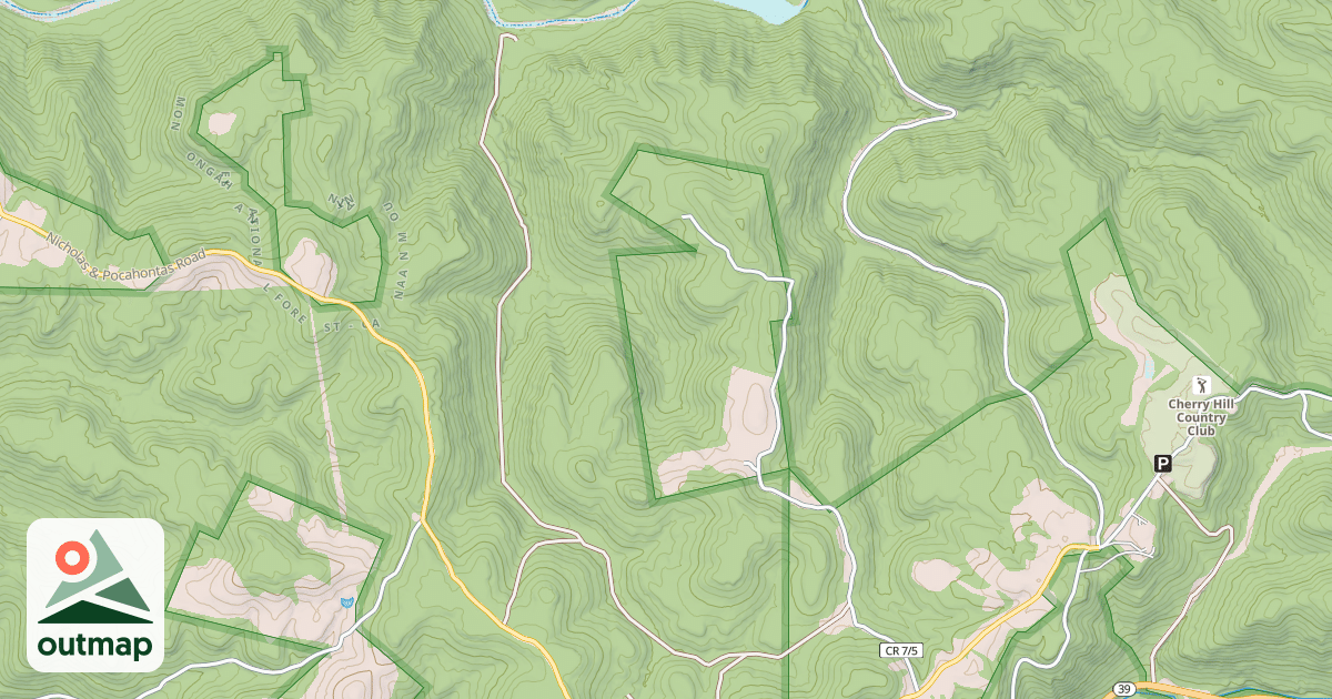 Map of JAKEMAN RUN