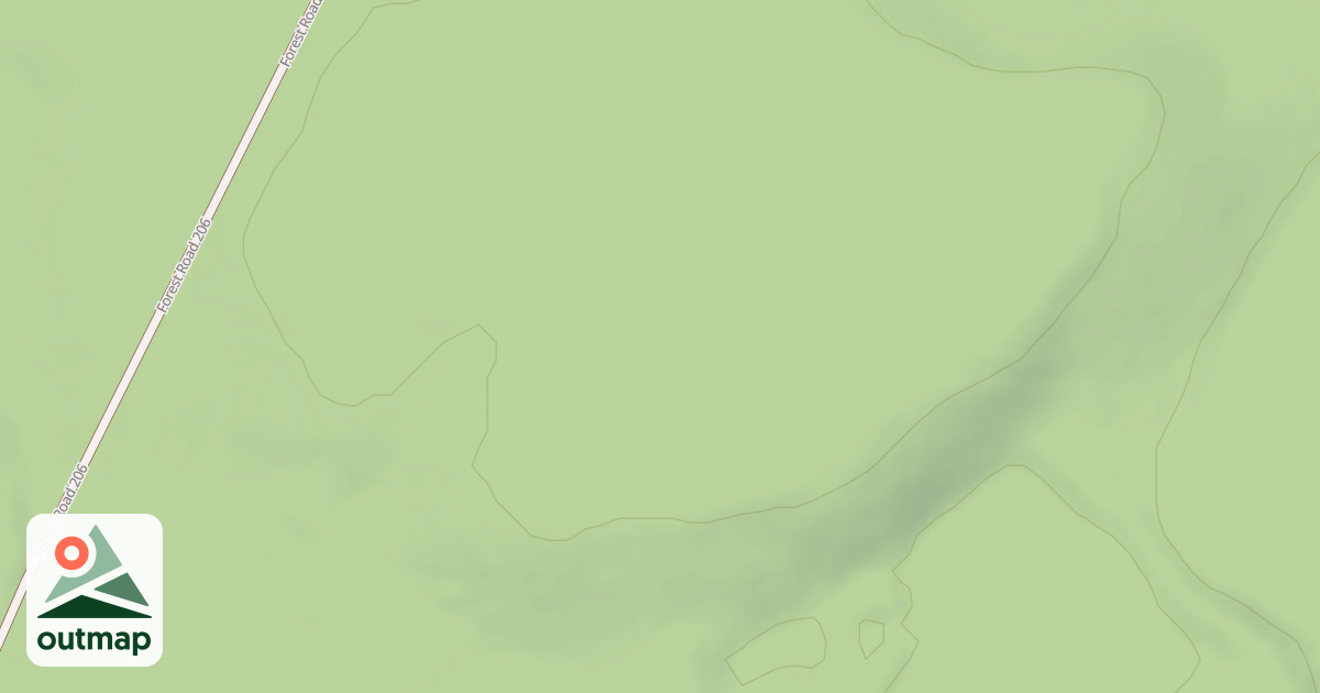 Map of FR 206C