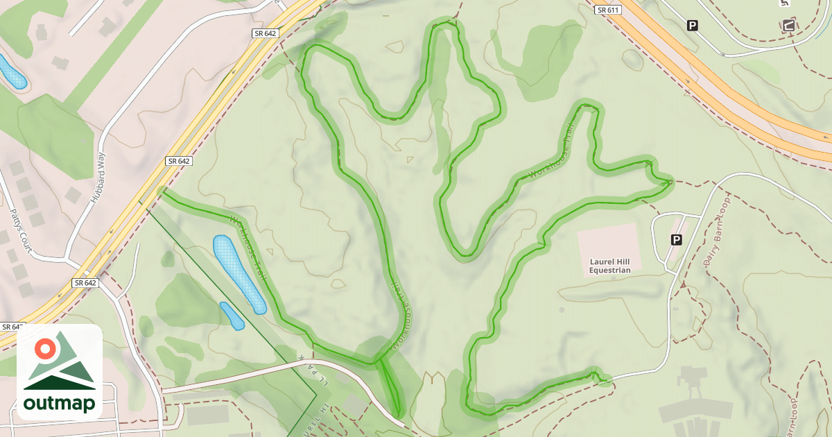 Map of Workhouse Trail