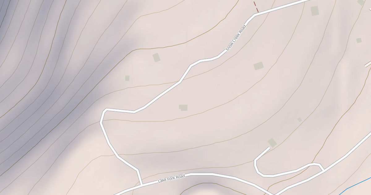 Map preview of SNOW CREEK SUMMER HOMES