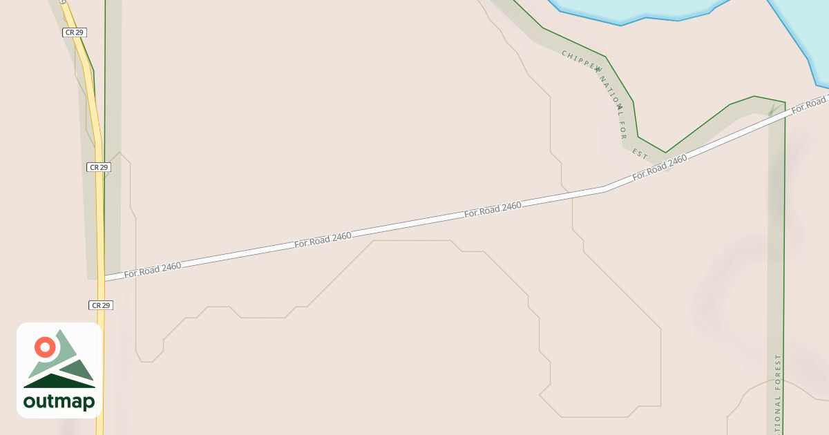 Map of EAST LAKE ROAD