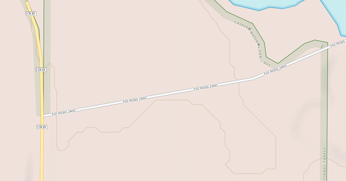 Map preview of EAST LAKE ROAD