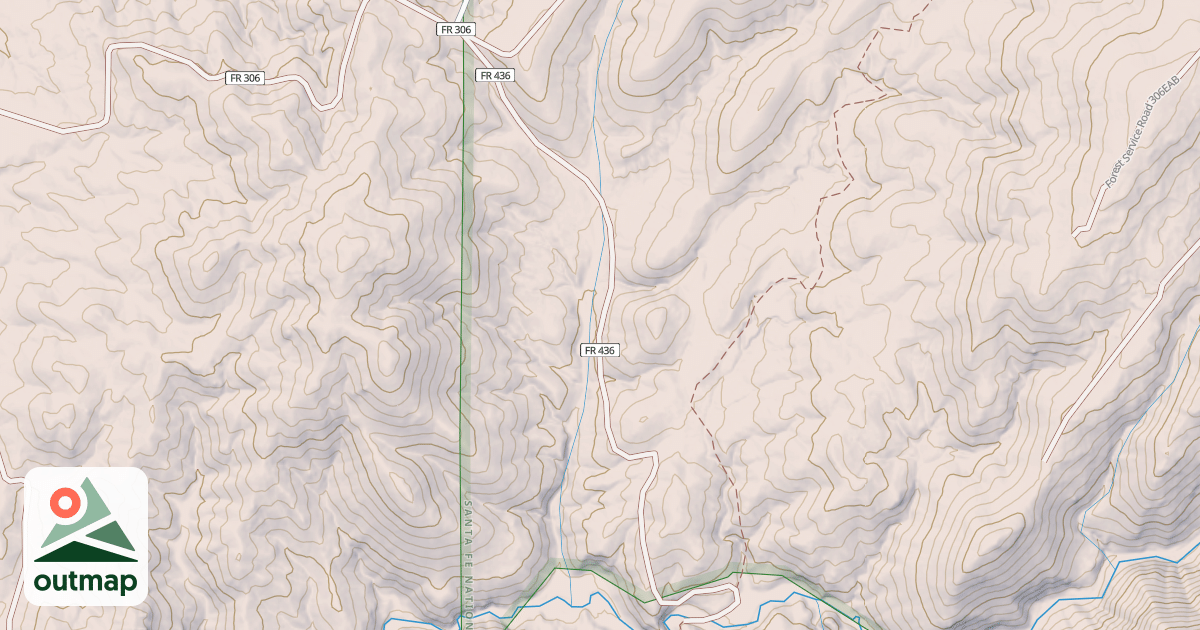 Map of USFS Motor Vehicle Use Map Roads {A117B32F-1A98-4C9A-B410-274565287079}