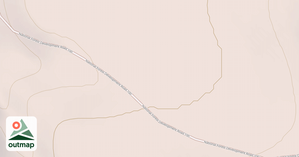 Map of USFS Motor Vehicle Use Map Roads {02FD388A-44AF-4CEE-A3B3-602814636664}