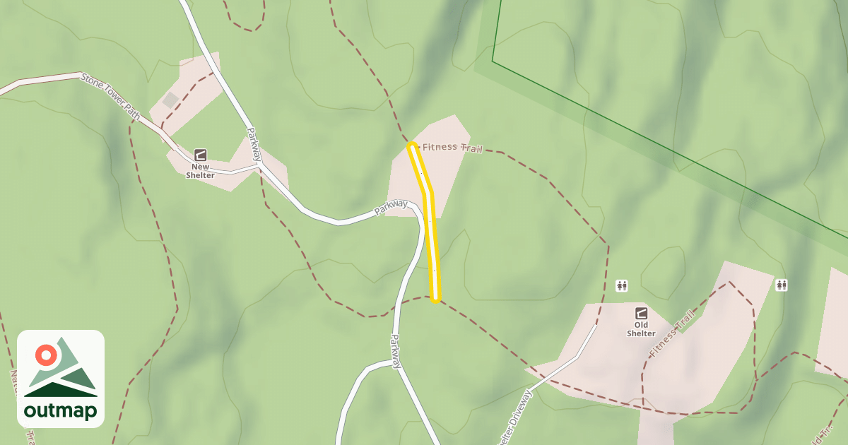 Map of Fitness Trail