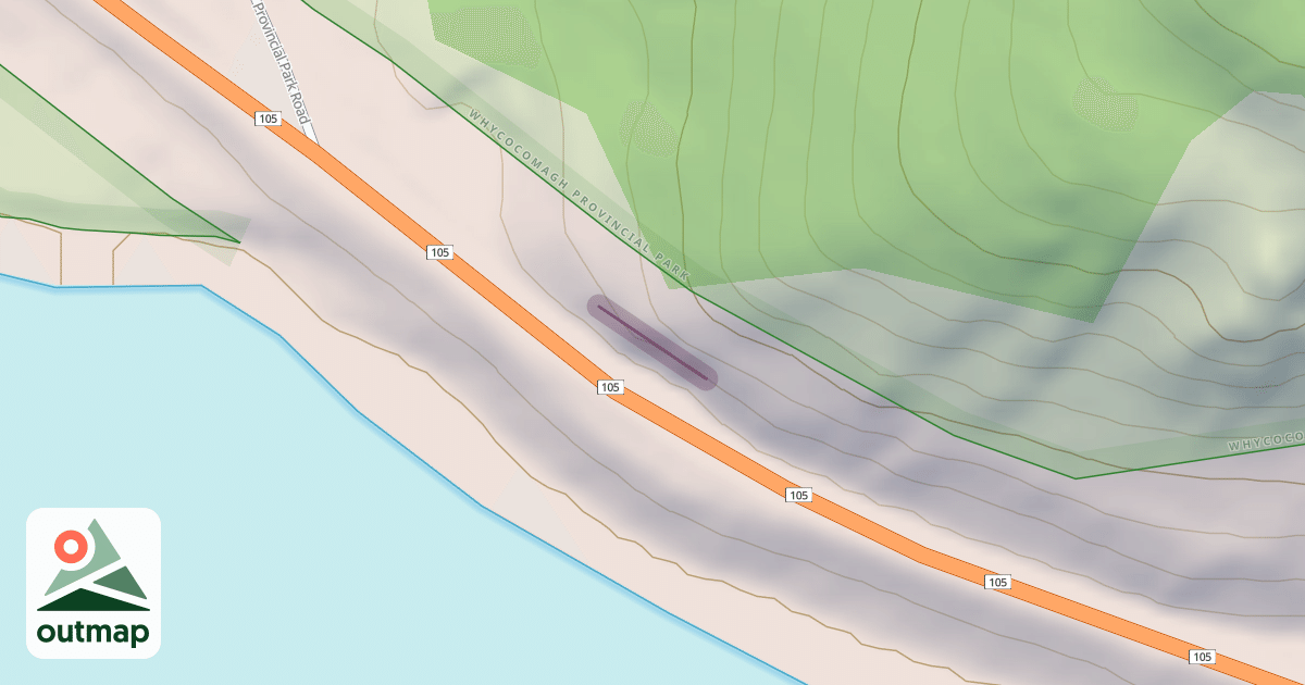 Map of Drive By Crag