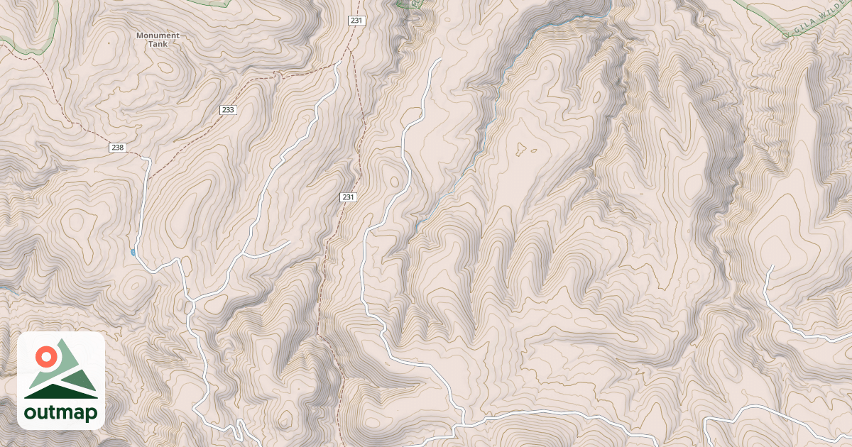 Map of 4083 T