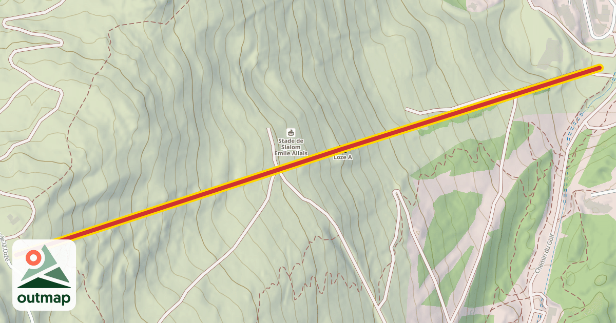 Map of Loze A