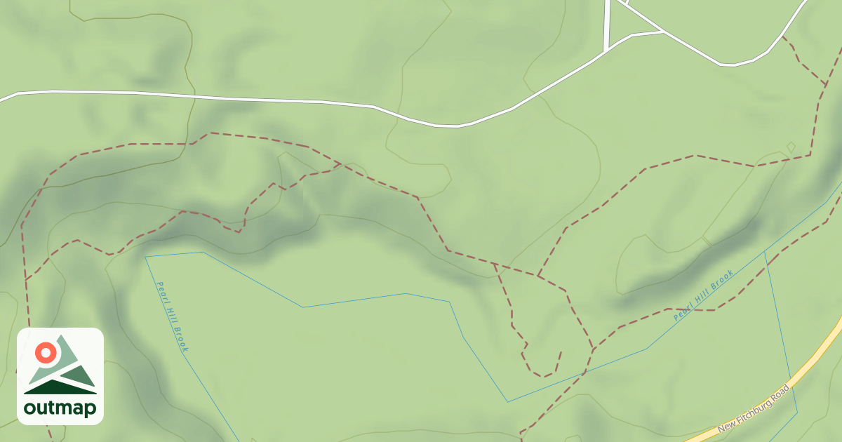 Map of Friends' Trail (Yellow)