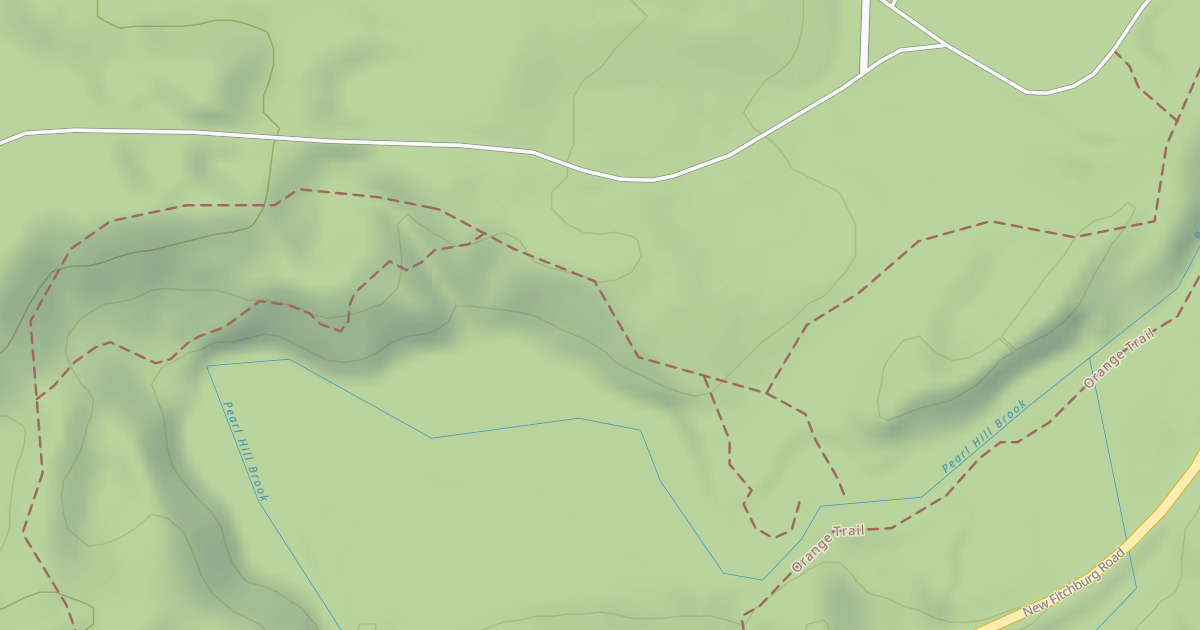 Map preview of Friends' Trail (Yellow)