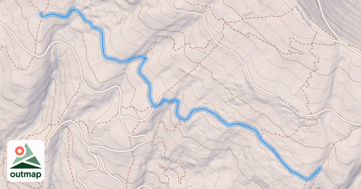 Map of Middle Traverse