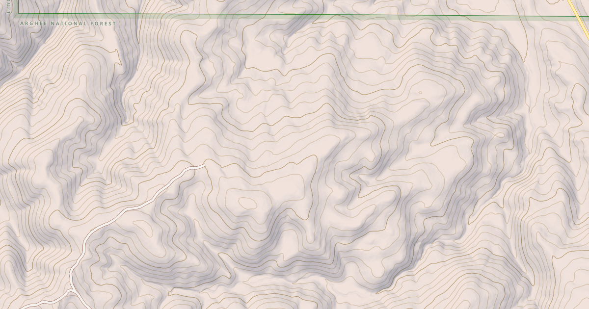 Map preview of Upper Deep Creek Res.