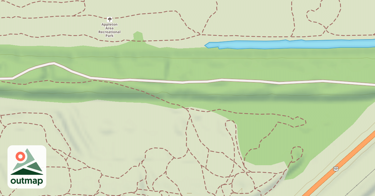 Map of Appleton Area Recreational Park