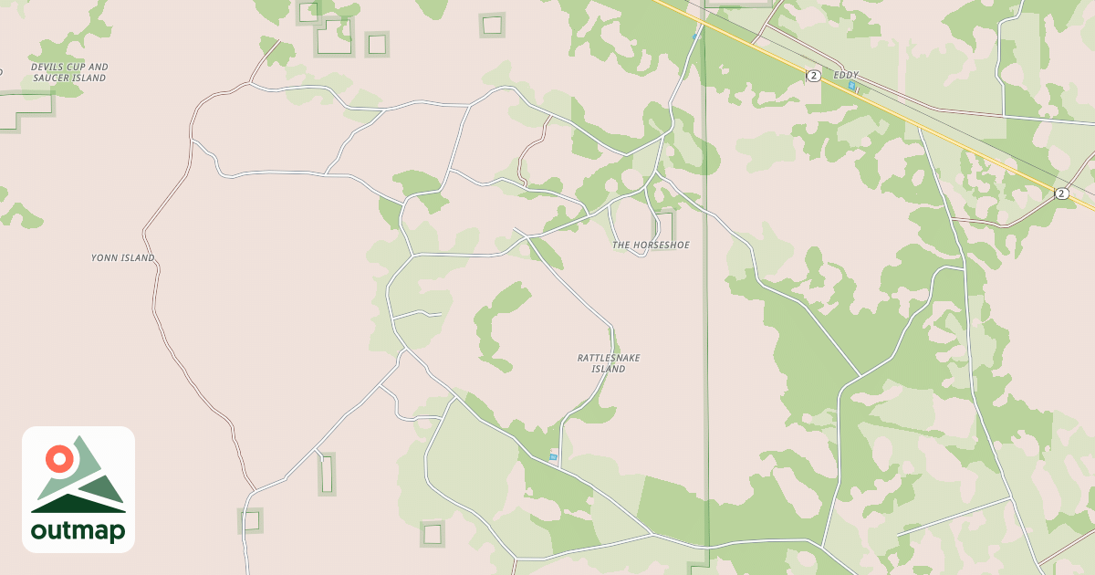 Map of PINHOOK SWAMP ROAD