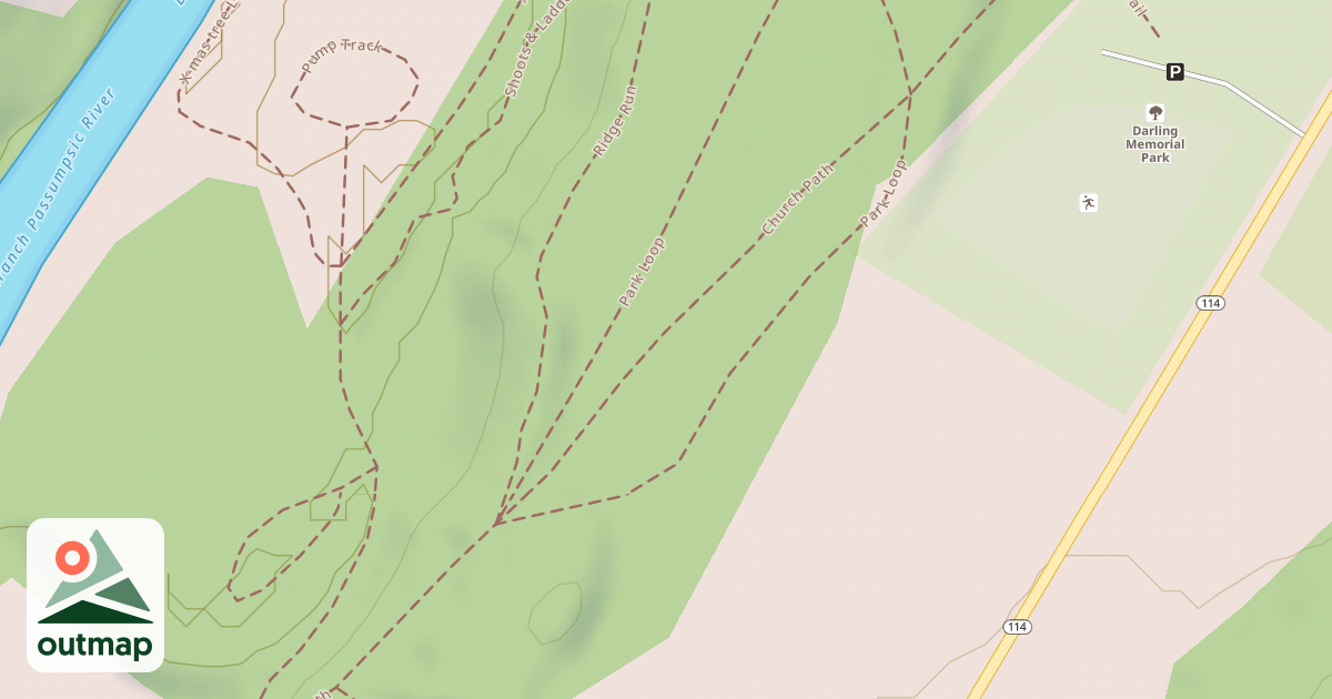 Map of Church Path