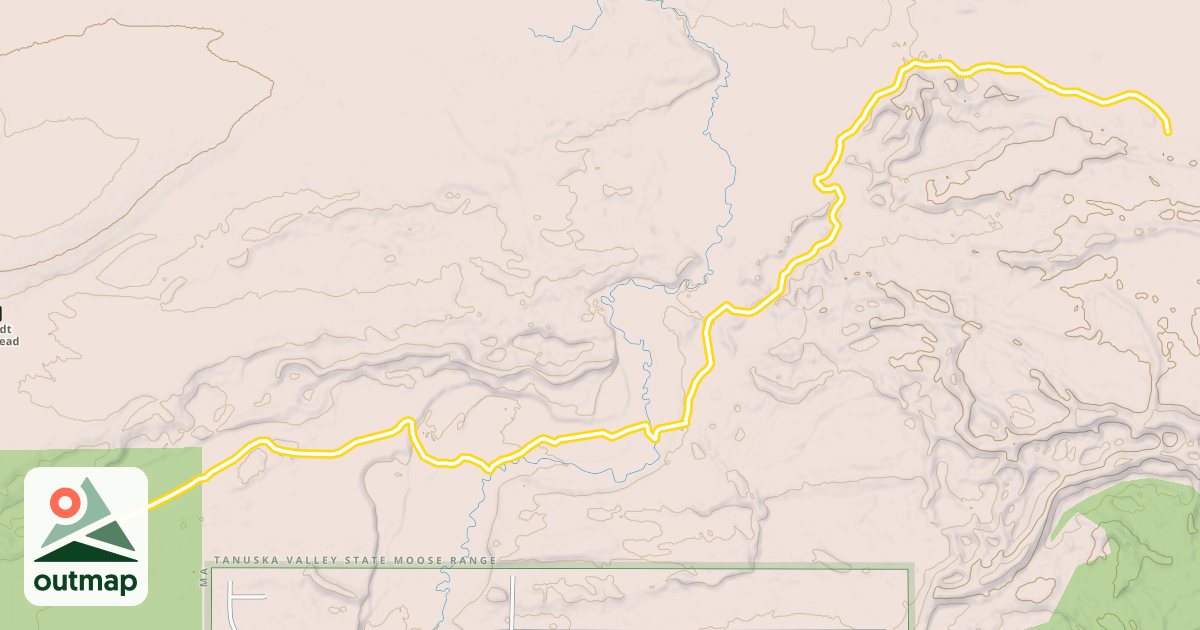 Map of Southern Traverse