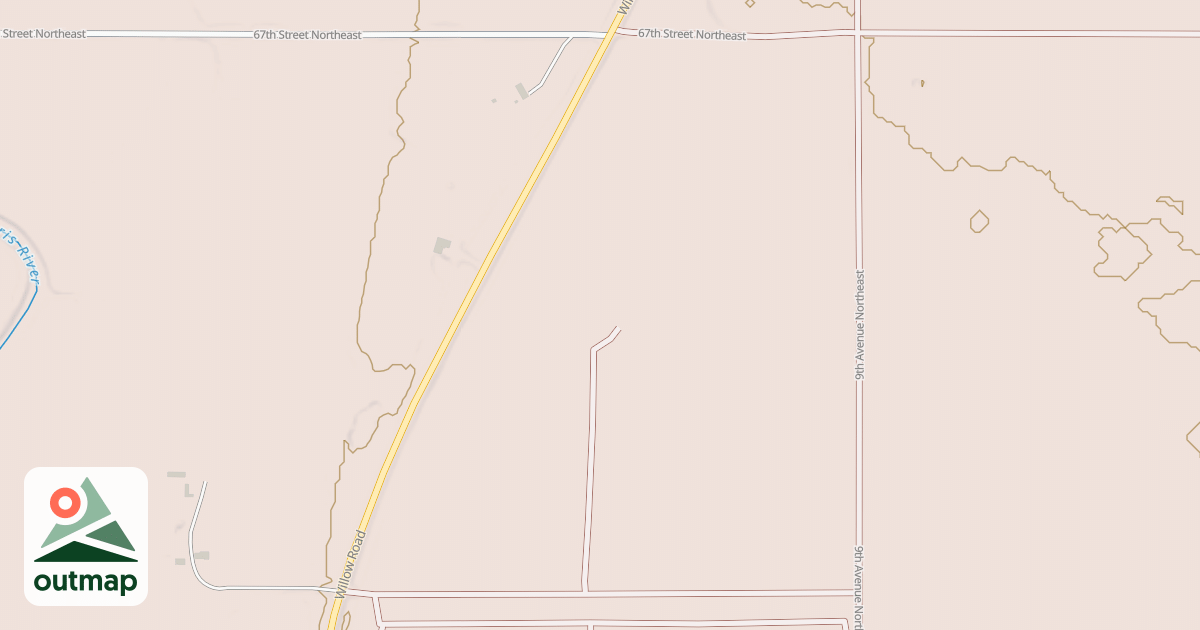 Map of (FDR) SIOUX   910