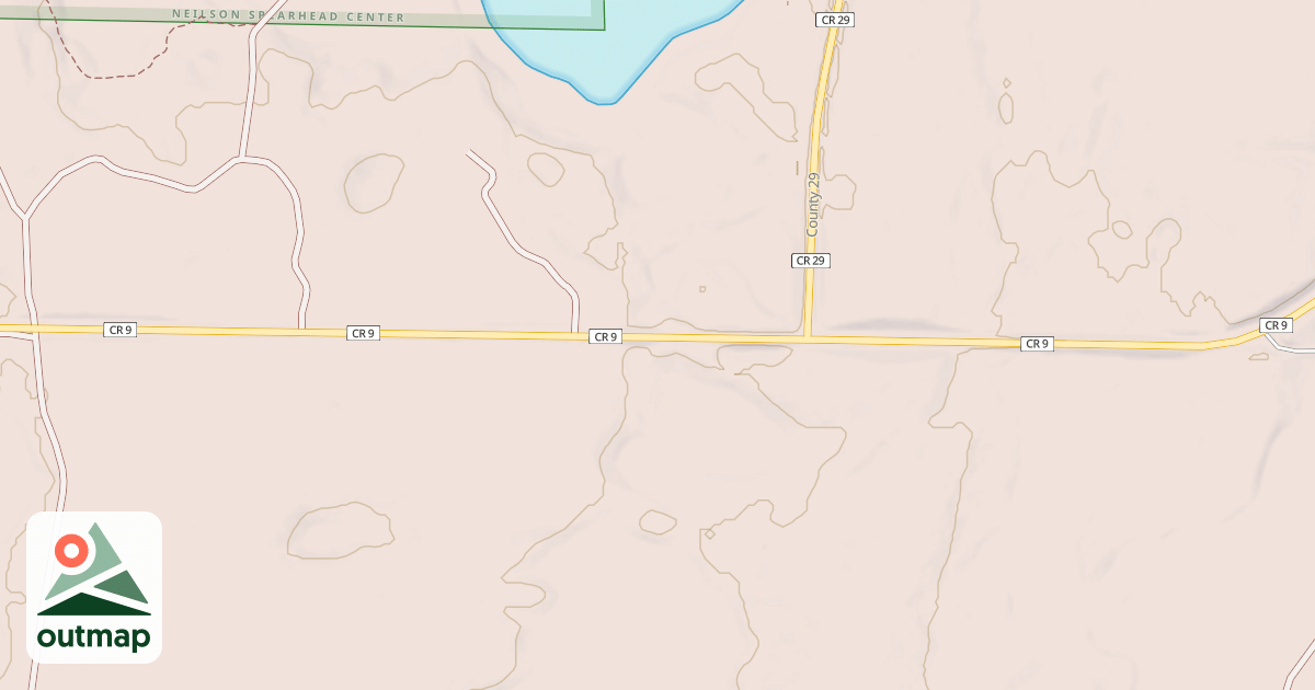 Map of Schoolcraft Trail