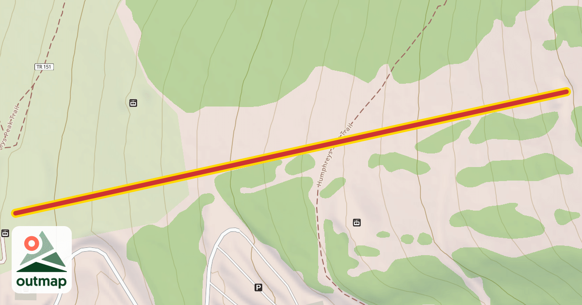 Map of Hart Prairie