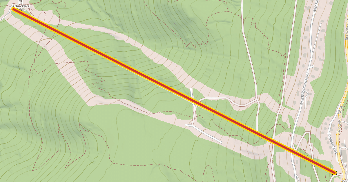 Map preview of Western Express