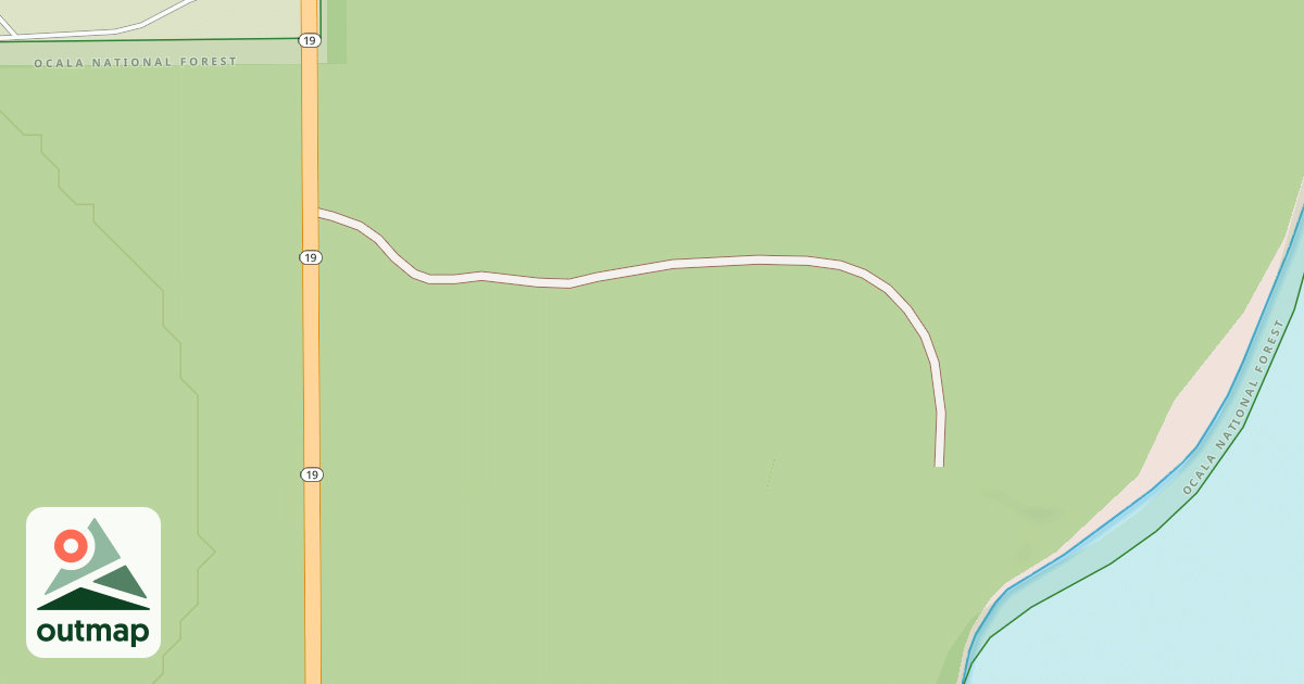 Map of LAKE DORR BOAT RAMP