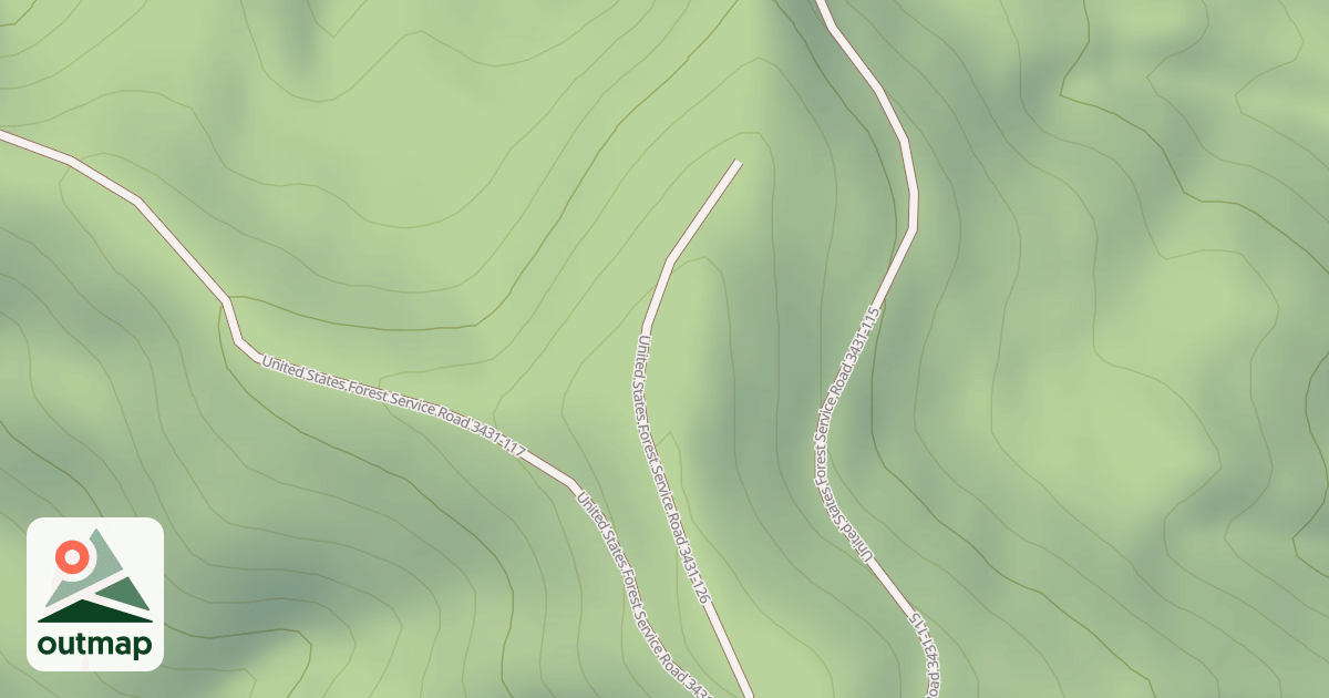 Map of USFS Motor Vehicle Use Map Roads {266D1142-0043-4632-808B-365DEEB7D8A5}