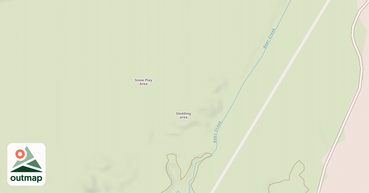 Map of Sledding Hill