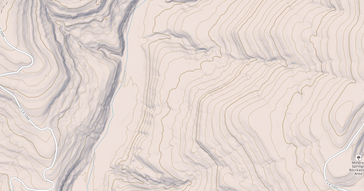 Map preview of USFS National Forest System Roads {0227523B-9530-44D4-B24B-BCD91C6EF191}