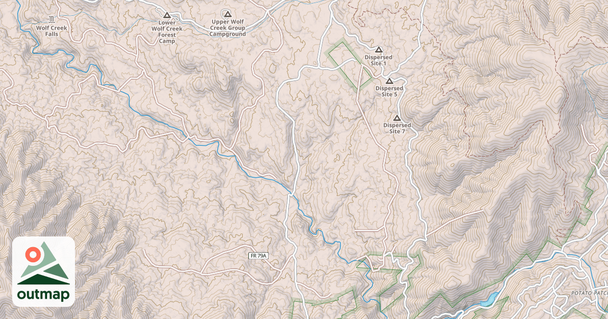 Map of BIG PINE
