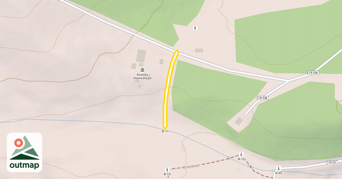 Map of Homestead
