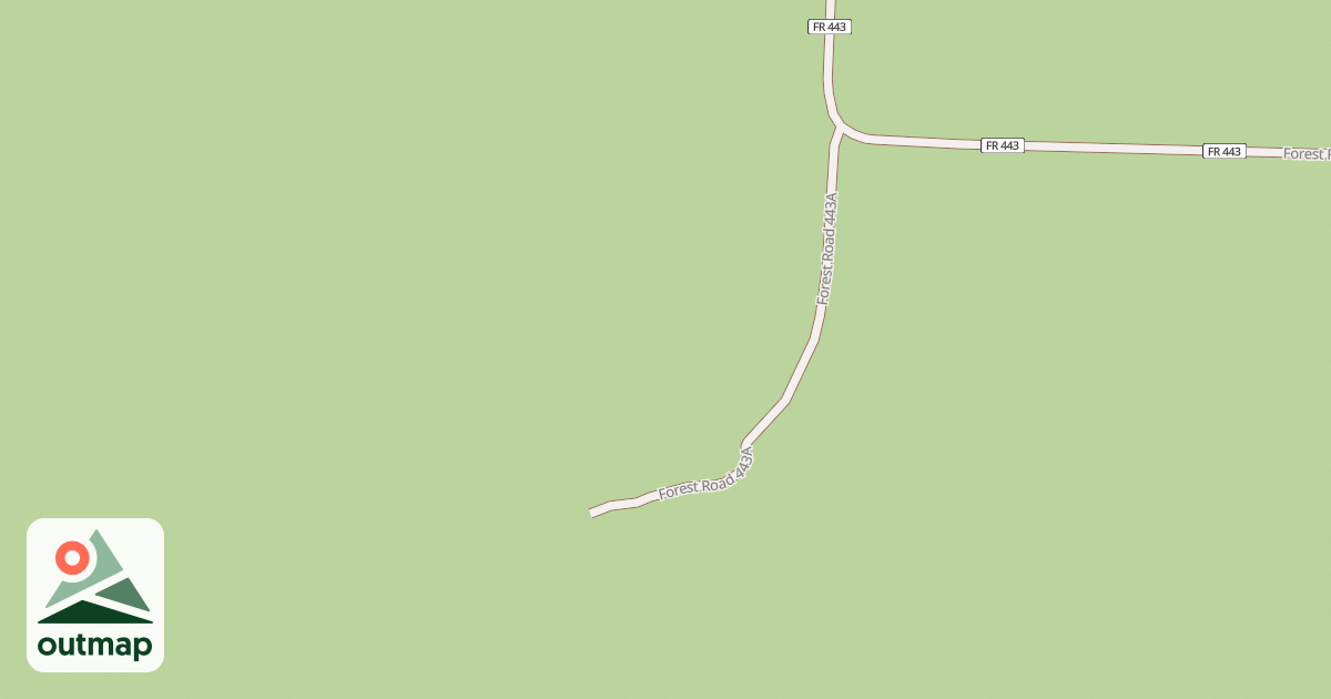 Map of FR 443A