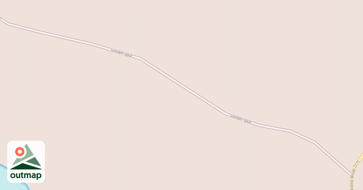 Map of SCHRAM SPUR LANE SOUTHEAST